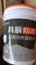 科顺防水涂料可外露屋顶外墙房顶漏水补漏王料防水胶楼顶WM200-屋面防水灰色20KG 实拍图