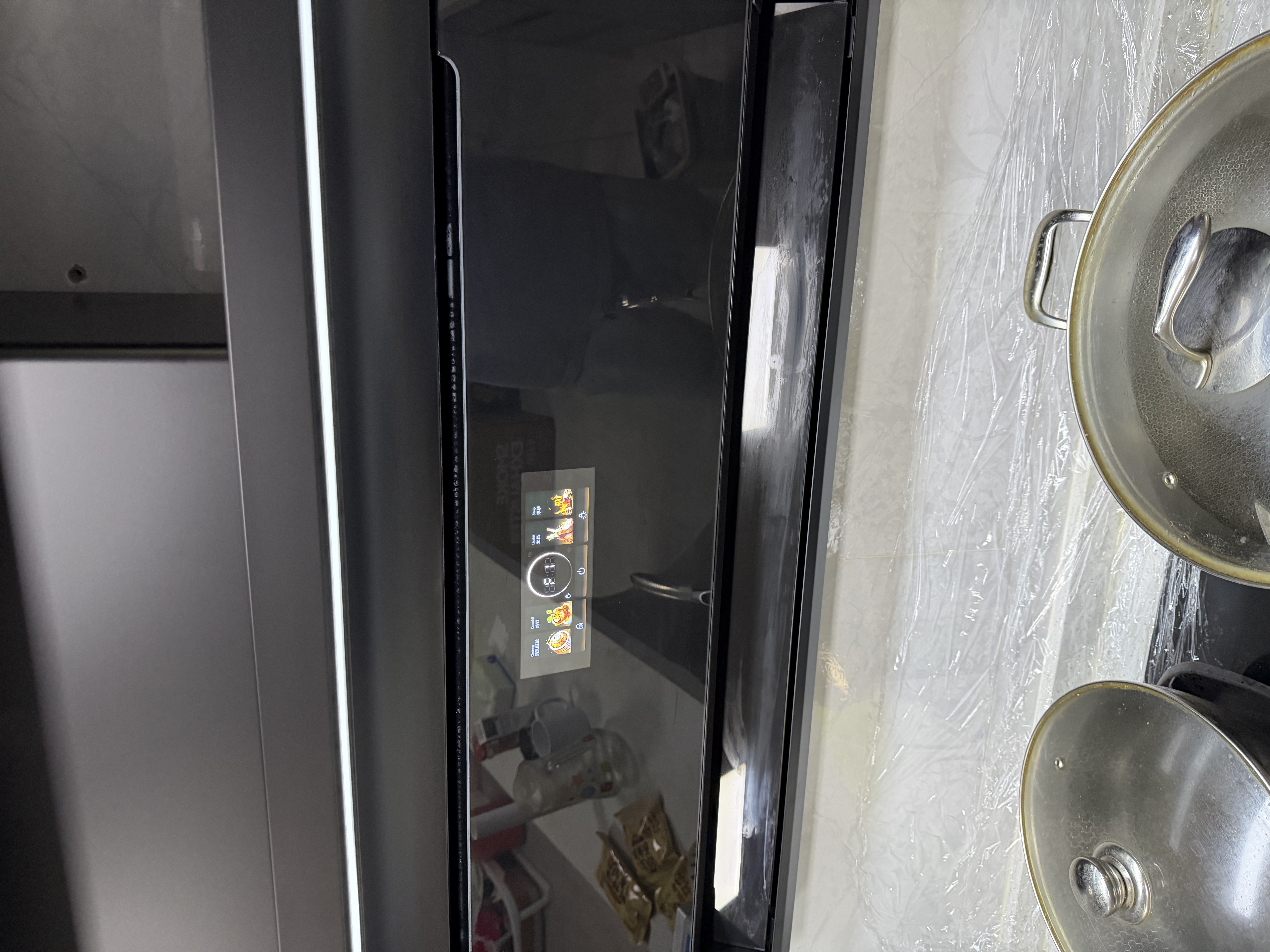 优盟（UM）顶侧双吸油烟机32风量变频大吸力1300Pa静压家用超薄抽油烟机自动清洗 以旧换新 CXW-260-M8 实拍图