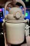 膳魔师（THERMOS）吨吨桶大肚杯316L不锈钢大容量儿童保温杯高颜值生日礼物TEMA 梦幻泡泡附杯带吸管 950ml 热卖推荐 实拍图