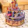 迪士尼（Disney）疯狂动物城金属拼装音乐盒八音盒儿童立体拼图玩具生日礼物礼品 实拍图