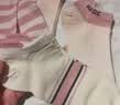猫人女士袜子女【粉色系提耳防磨】夏季棉质抗菌防臭吸汗短袜女袜5双 实拍图