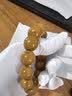 月印百川 紫金鼠三眼菩提手串文玩男女款佛珠手串约15mm 实拍图
