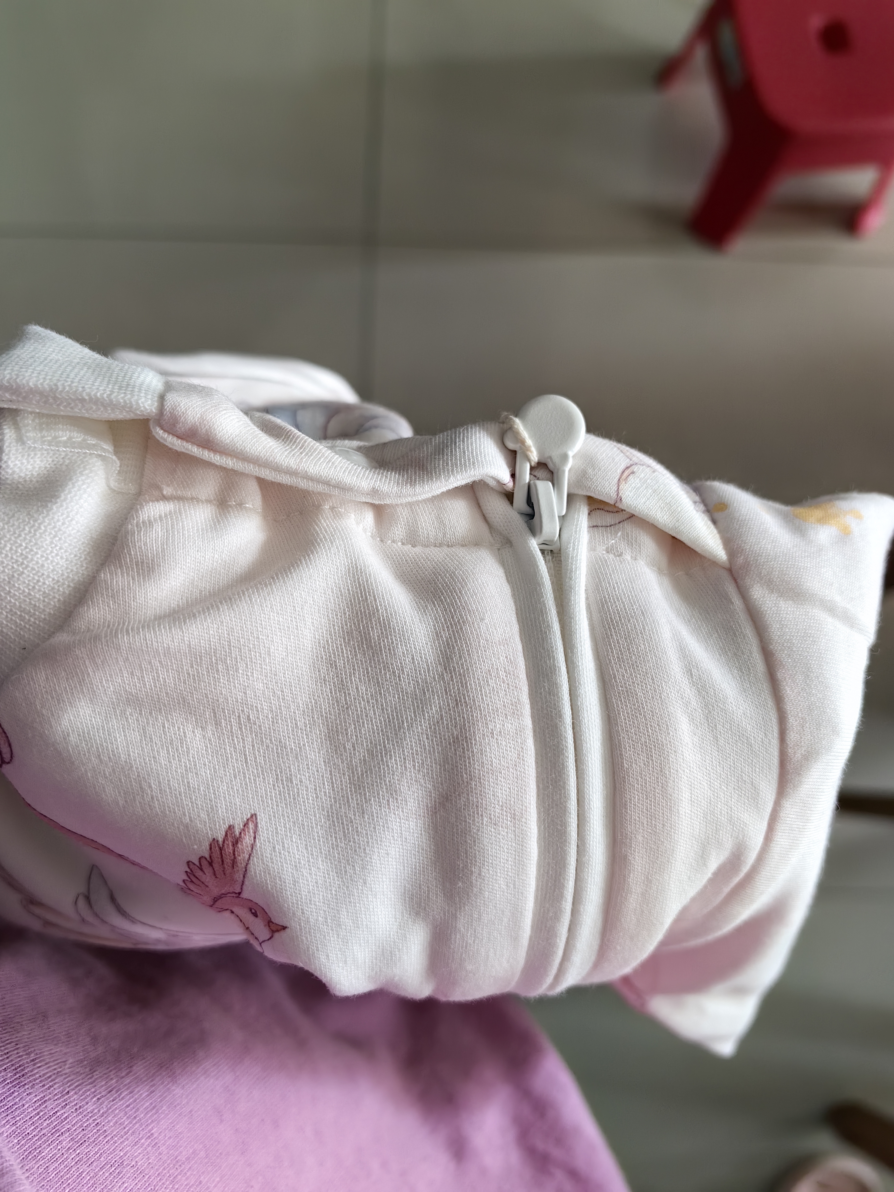 贝肽斯婴儿睡袋暖姜3.0儿童一体睡袋婴幼儿防踢被睡衣四季双层 花语M 实拍图