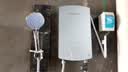 志高（CHIGO）即热式电热水器6500W电热水器小厨宝家用集成洗澡免储水多功率可调防漏电 银色 KBR-B65 实拍图