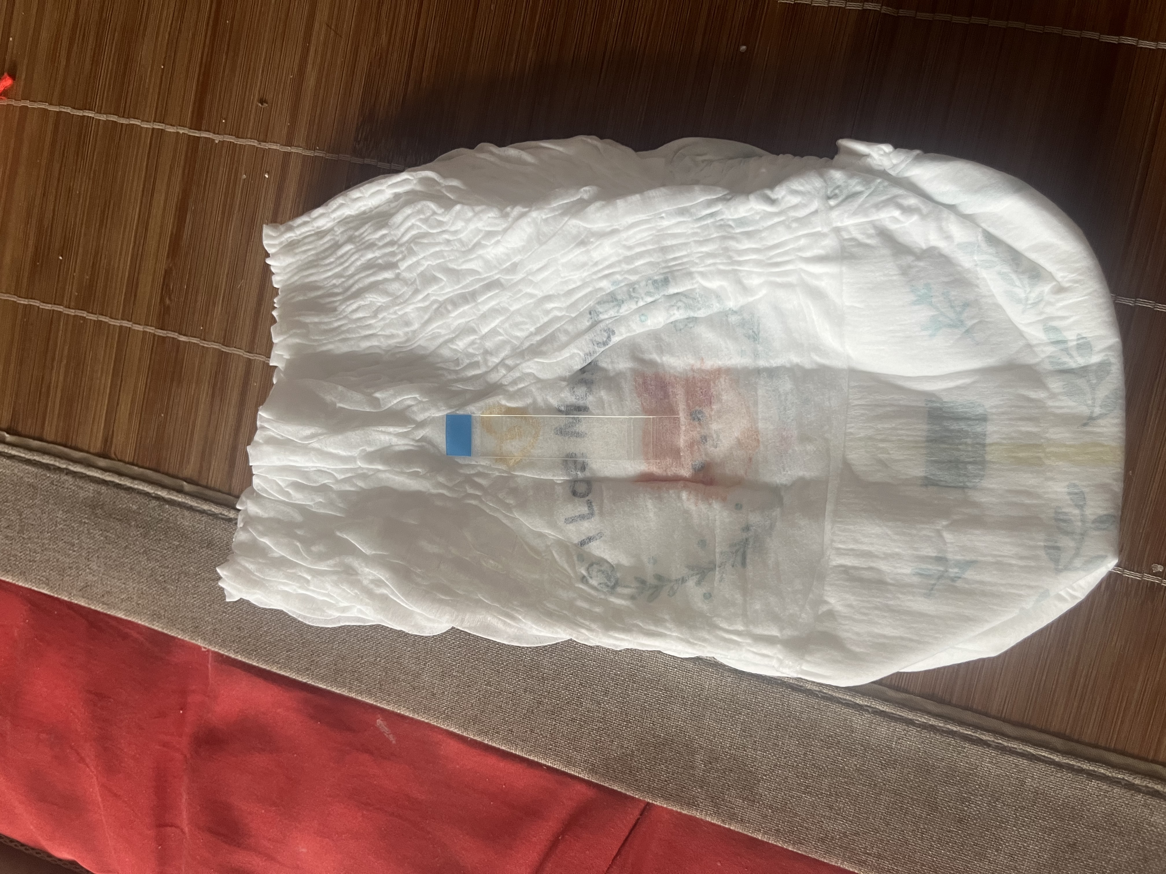帮宝适新一级帮散热拉拉裤L72夏季超薄透气速干婴儿尿不湿尿裤 实拍图