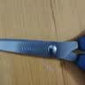 得力（deli）160mm办公生活家用剪刀 小剪子手工剪纸刀 办公用品 蓝色0602 实拍图