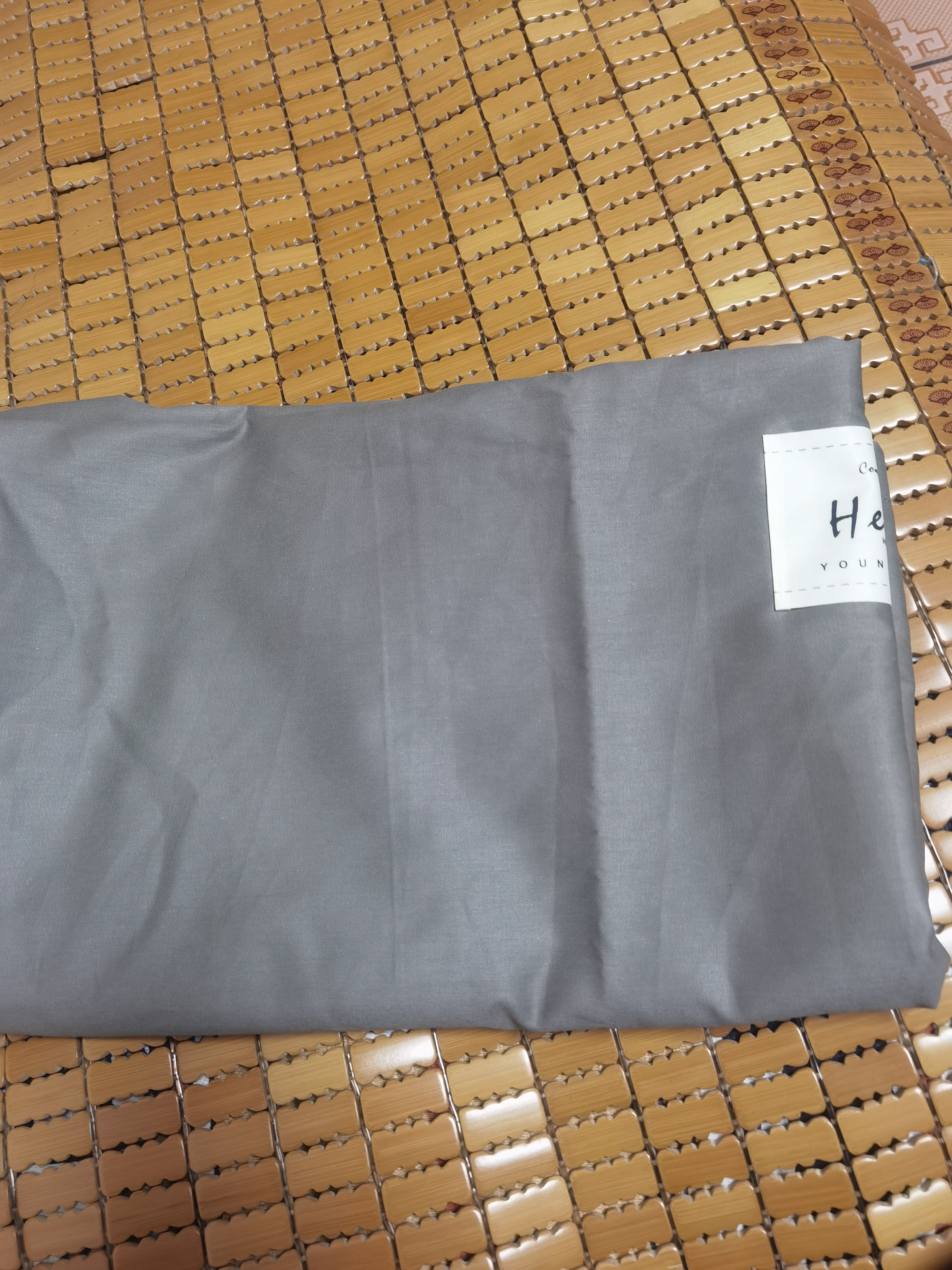 无印良品100%纯棉被套 全棉单人学生宿舍被罩单件 床上用品 150*200cm 实拍图