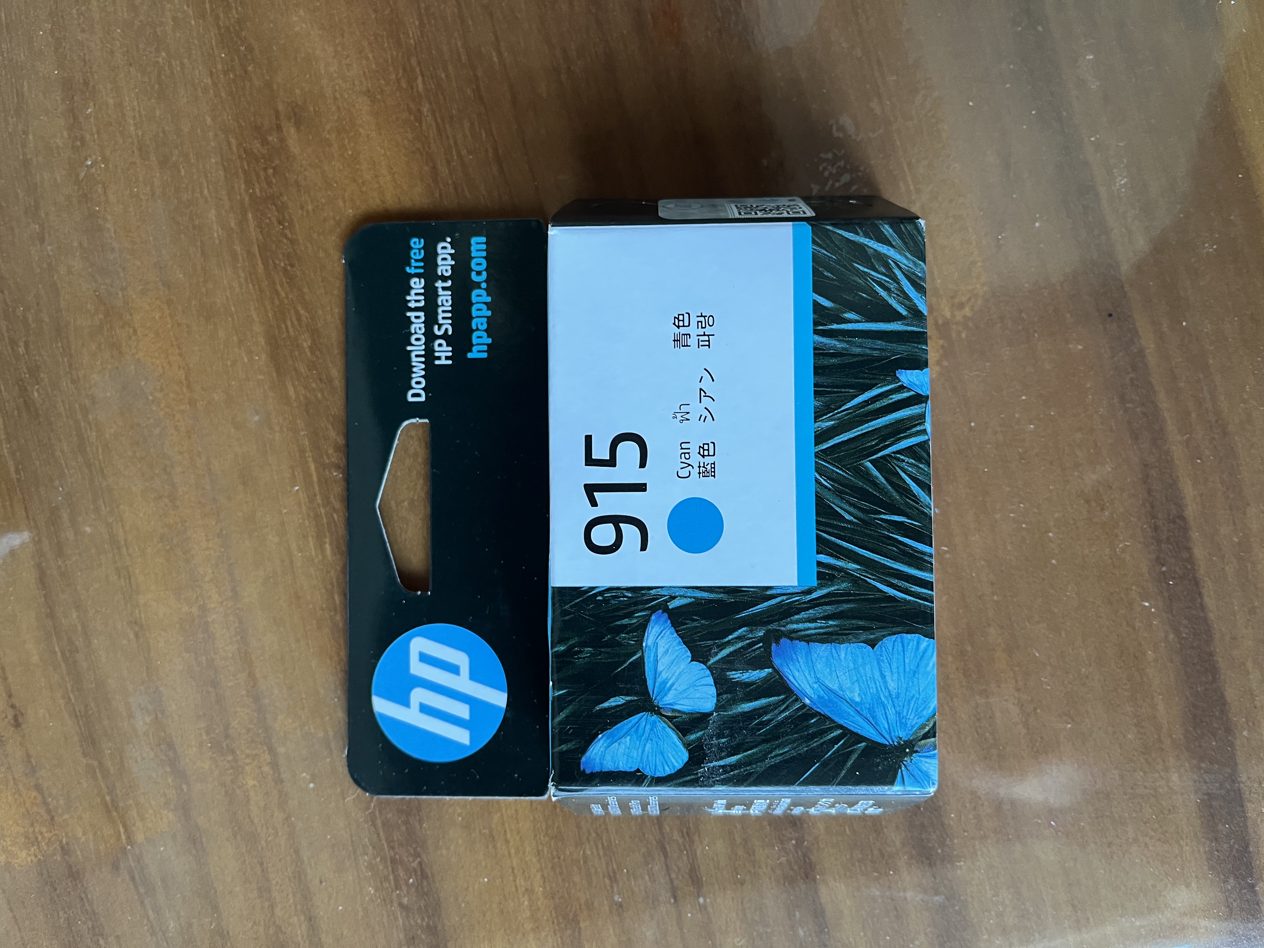 惠普（HP）915原装青色墨盒 适用hp 8020/8018打印机 墨盒 实拍图