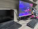 华硕VG27AQMEL5F 27英寸显示器2K240Hz显示器超频255Hz FastIPS FreeSync无撕裂G-Sync0.3ms响应HDR400 实拍图