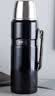 膳魔师（THERMOS）户外便捷旅行壶304真空不锈钢保温壶露营车载水壶大容量2LSK-2020 深蓝色 2000ml 实拍图