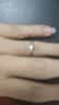 中国黄金（CHINA GOLD）足银莫比乌斯情侣对戒戒指男女银指环新款中秋节生日礼物送女友 【今/次日达】莫比乌斯对戒【玫瑰礼盒】 实拍图