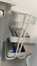 宜家（IKEA）拉斯克家居小推车置物架移动茶水桌书包架客厅厨房收纳架 大号35×45×77cm｜白色 实拍图