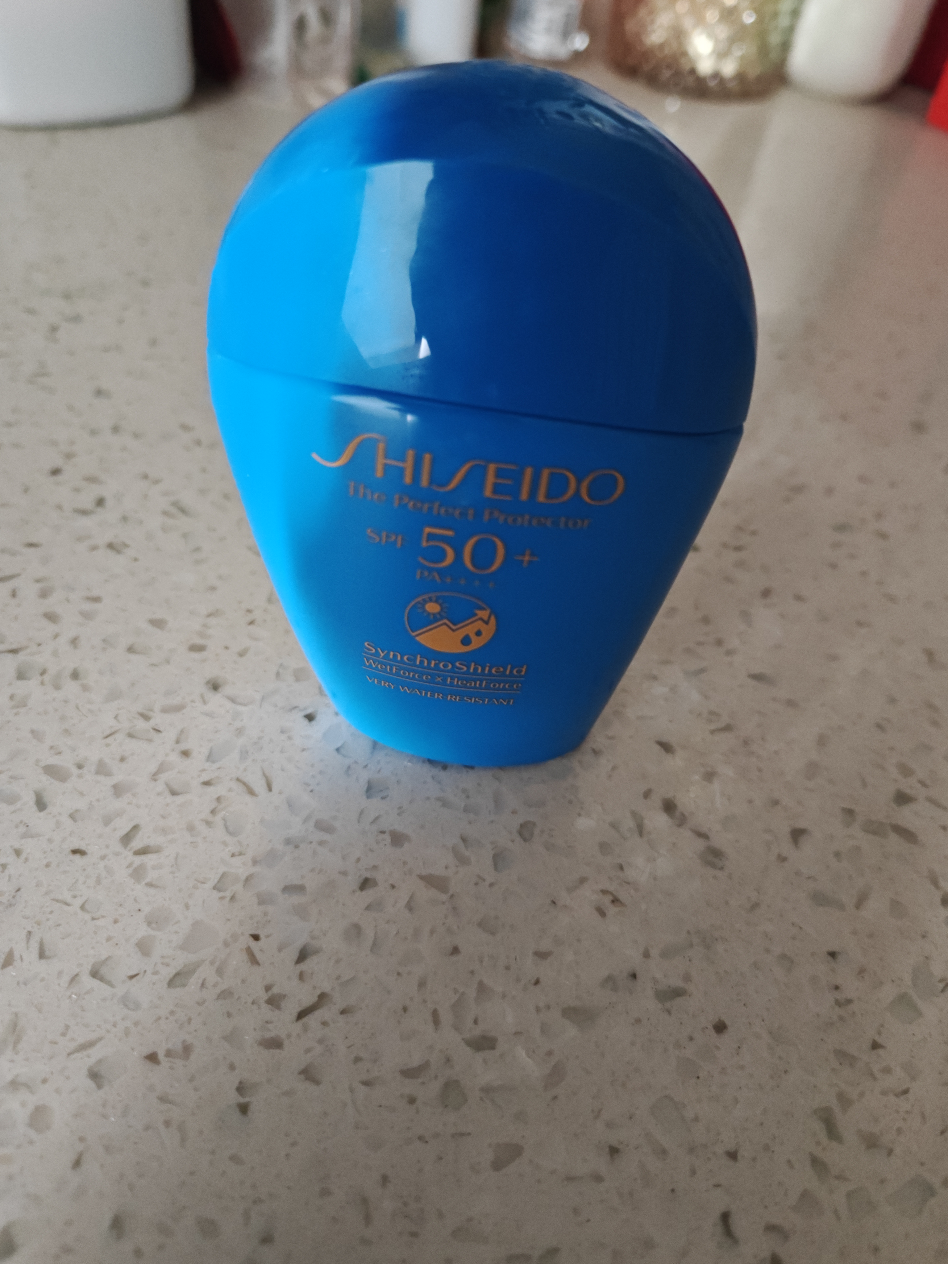 资生堂新艳阳夏臻效水动力防护乳液50ml蓝胖子无盒装【临期清仓】 实拍图