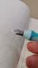 白雪（snowhite）直液式热可擦钢笔小学生3-6年级可换囊 学生练字正姿钢笔C-501 【墨蓝墨水】绿色2卡 实拍图