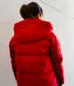 鸭鸭王一博同款1号红色羽绒服男女短款2026冬季新款加厚防寒情侣外套H 中国红色 XL (建议140-155斤) 实拍图