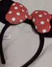 迪士尼（Disney）毛绒玩具发饰女孩扮装饰品乐园米奇老鼠生日礼物送女生 米妮发箍 实拍图