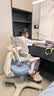 护童（Totguard）儿童学习椅可调节升降学生六背六区护脊分压坐姿椅G985-X_蓝 实拍图