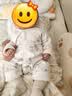 童泰新生儿半背衣婴儿衣服纯棉四季0-3月宝宝上衣满月服2件装 粉色 59 实拍图