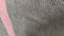 金号纯棉加厚浴巾家用吸水运动洗澡巾男女加厚 140*72cm 500g 红色 实拍图