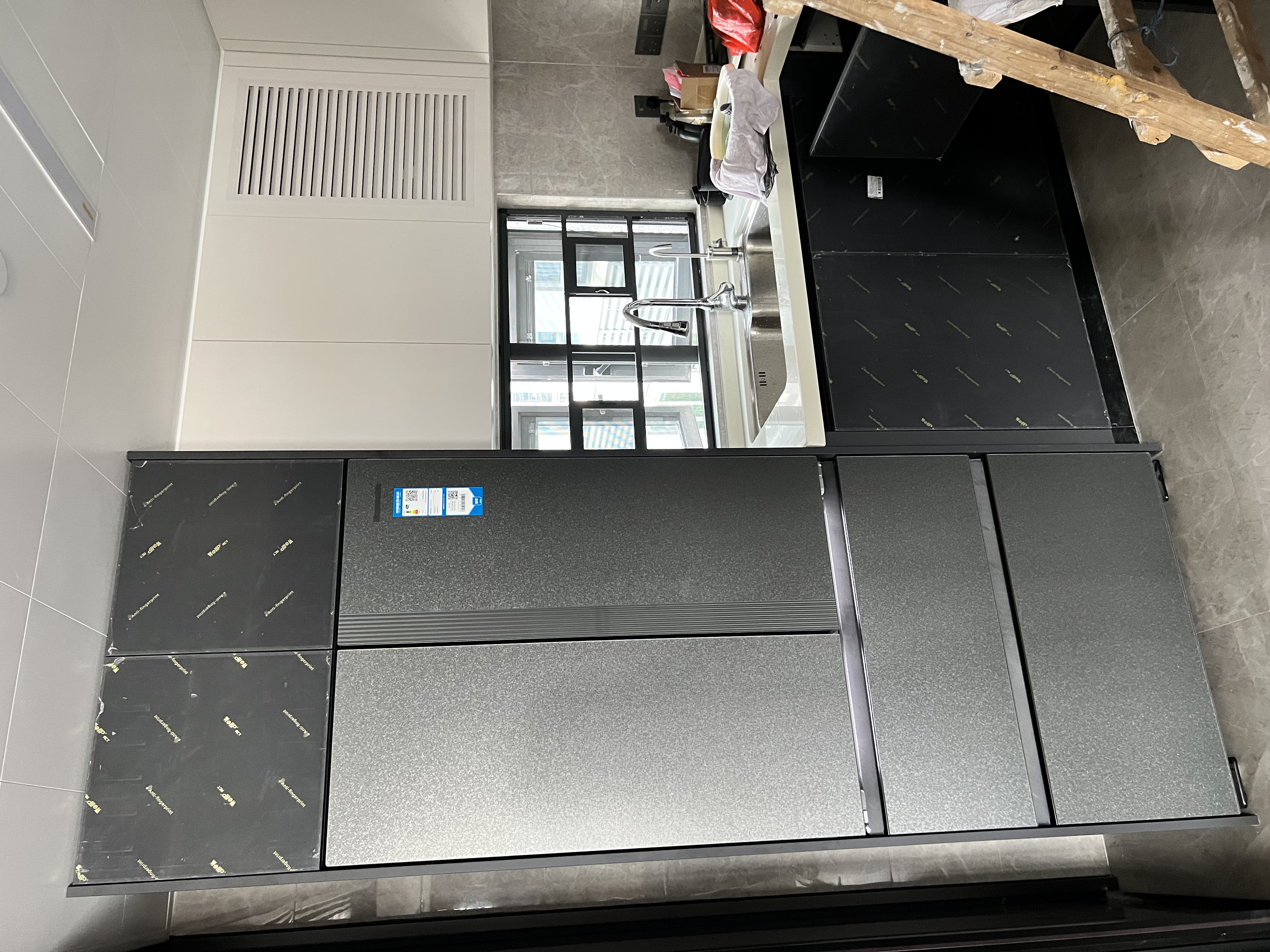 卡萨帝（Casarte）揽光520L法式多门冰箱594mm超薄零嵌入式自动制冰双系统除菌钢化玻璃BCD-520WGCFDMGCTU1国家补贴 实拍图