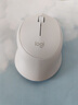 罗技（Logitech）M330 静音鼠标 无线鼠标 办公鼠标 右手鼠标 带无线微型接收器 白色 实拍图