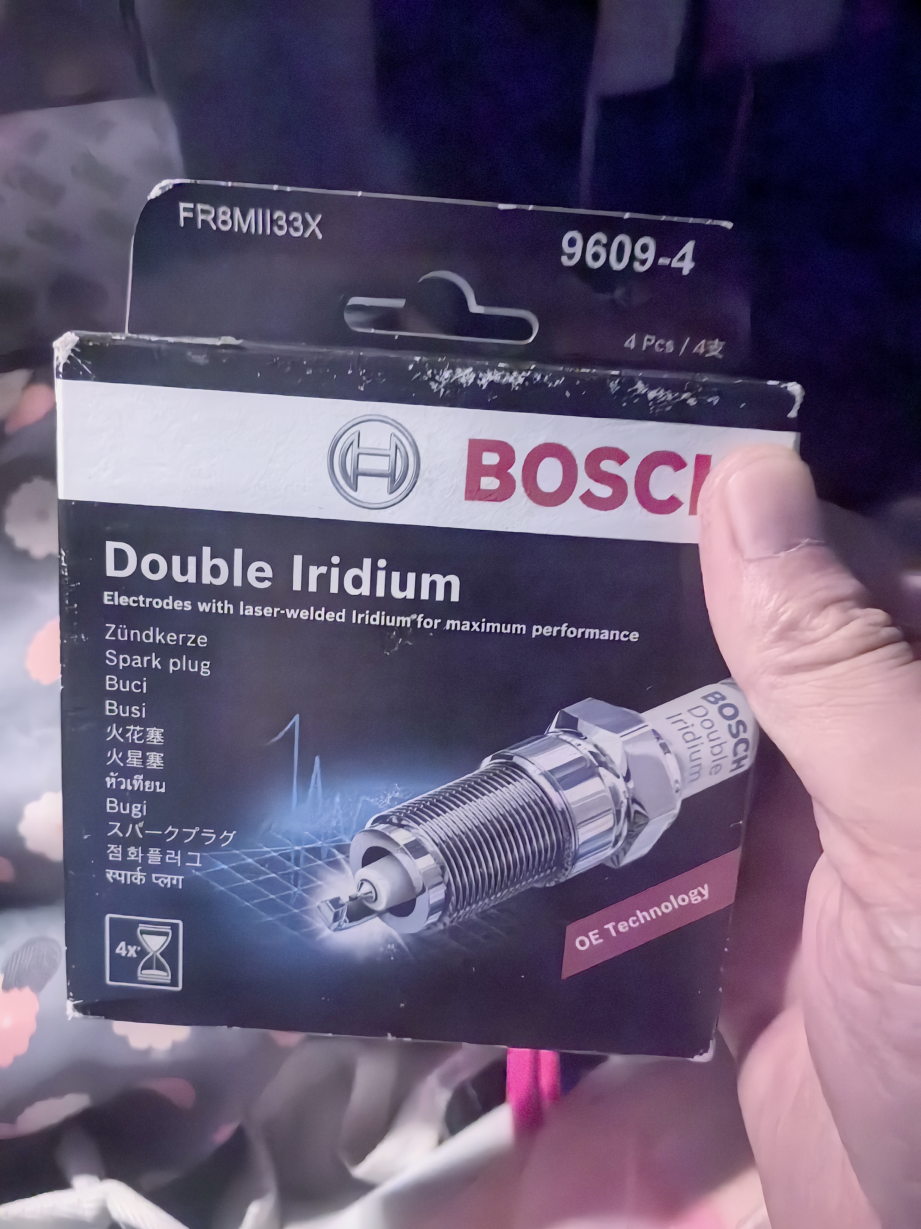 博世（BOSCH）博世原装 汽车火花塞/适用于 双铱金火花塞（套装四支价） 雪铁龙C4L 世嘉 爱丽舍 C2 C5全系自吸车型 实拍图