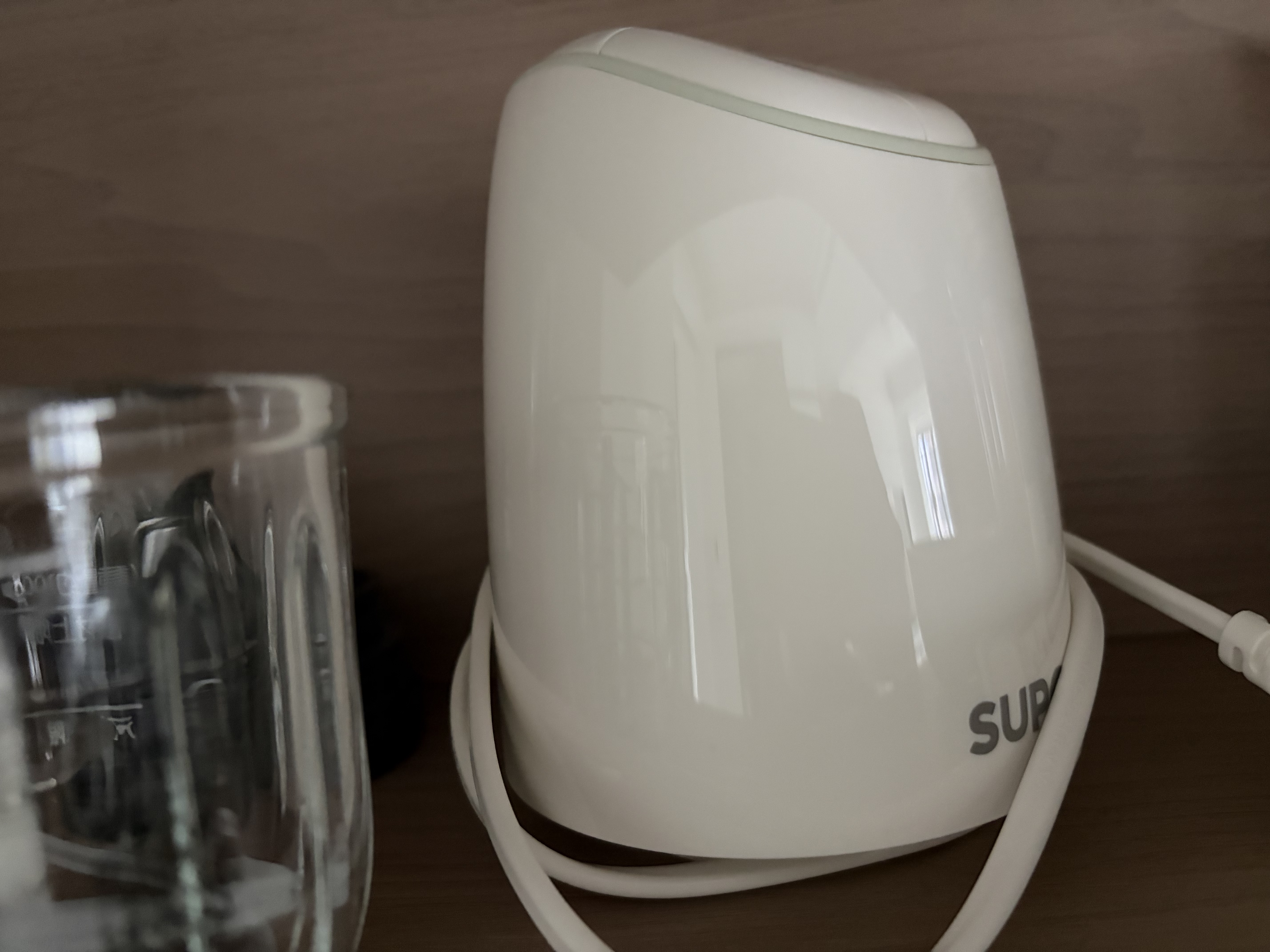 苏泊尔（SUPOR）分月龄辅食机 宝宝辅食工具多功能 辅食料理机 8叶双杯双刀 FB16B 实拍图