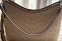 蔻驰（COACH）【品牌直供】女士LAUREL中号单肩流浪包卡其棕CV975礼物次日达 实拍图