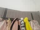 馨沛卧室门后挂衣钩挂衣服架神器房门上免打孔不伤门背式置物架挂钩 实拍图