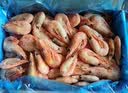 美加佳熟冻北极甜虾腹籽净重3斤 90/130规格  熟冻甜虾海鲜水产聚餐 实拍图