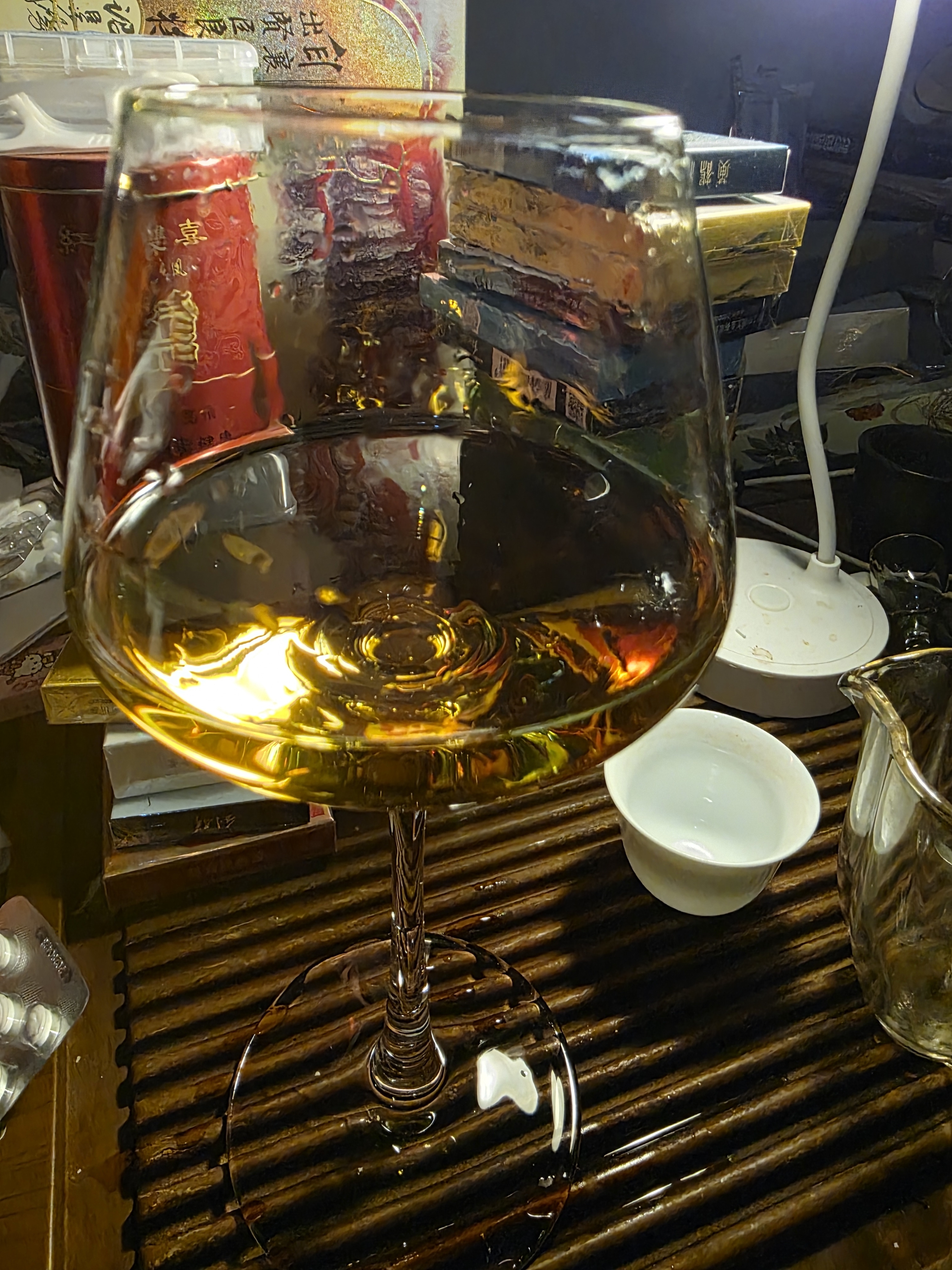 青苹果 大号勃艮第红酒杯套装家用奢华水晶玻璃醒酒器高脚杯高档酒具 【德国工艺】水晶勃艮第x2/ 450ml 实拍图