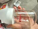 贝亲（Pigeon）玻璃奶瓶宽口径防胀气160ml S号奶嘴 1月+ AA186  实拍图