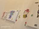 墨斗鱼墙贴画 动物乐园 创意卡通动物贴纸 墙壁遮丑装饰 实拍图