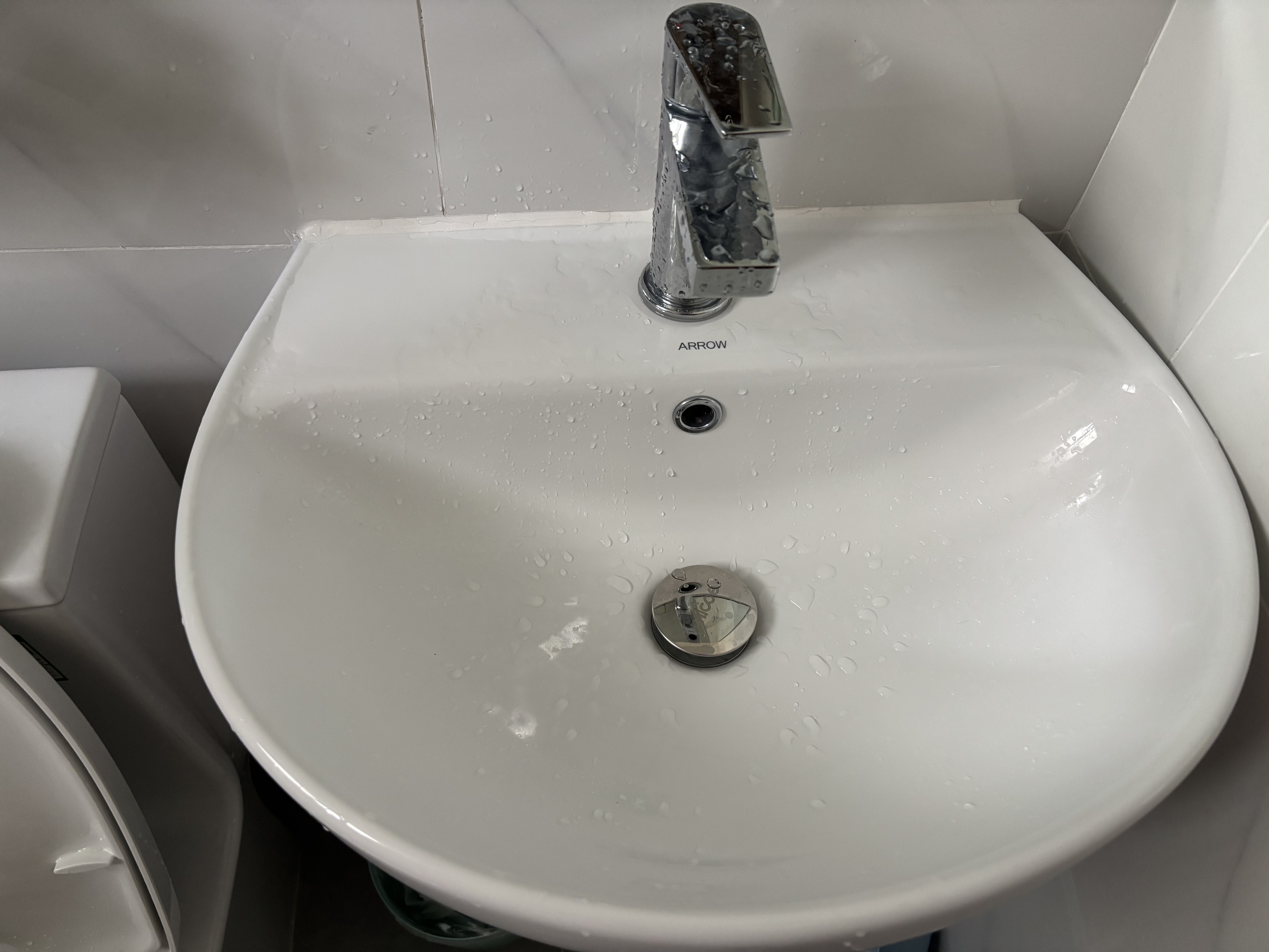 箭牌陶瓷洗手盆立柱盆卫生间洗脸盆洗手池阳台家用立柱式卫生间洗手台 【A款】立柱式立柱盆-无配件 实拍图