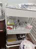 宜家（IKEA）拉斯克家居小推车置物架移动茶水桌书包架客厅厨房收纳架 大号35×45×77cm｜白色 实拍图
