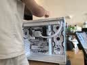 骨伽 灵镜V2 PRO 反叶白色12cm机箱风扇 ARGB/5V3P神光同步/小4P-PWM调速/液压轴承/标配减震垫 实拍图