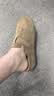 环球（HUANQIU）厚底勃肯鞋女款2026新款春夏一脚蹬懒人鞋包头半拖配裙子单鞋 实拍图