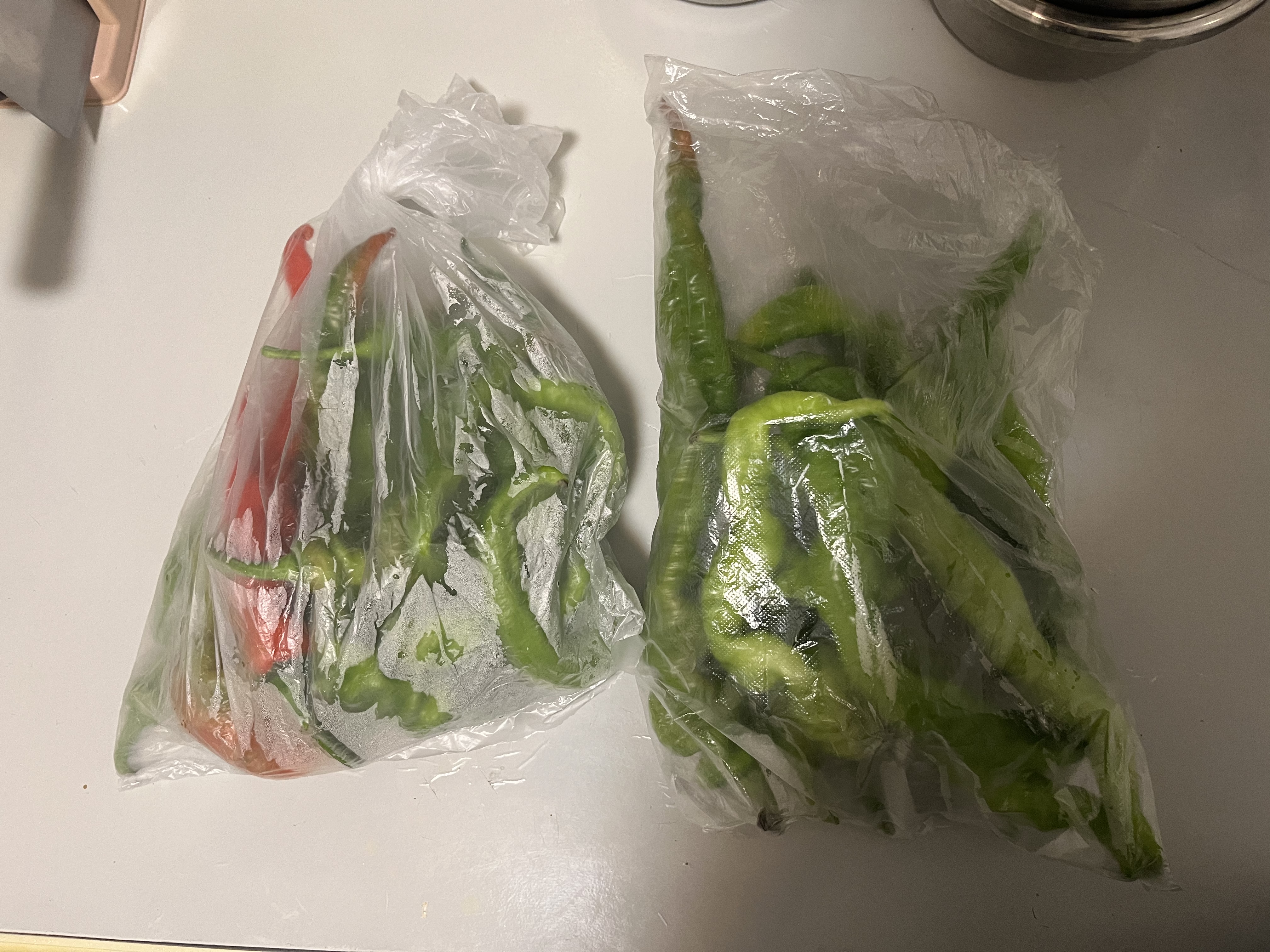 【东东买菜】新鲜薄皮肉厚香辣螺丝椒新鲜采摘青椒虎皮辣椒 福建新鲜螺丝椒1斤净重0.8斤 实拍图