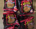 GEMEZ印尼小鸡面干脆面 火辣味14g*30包 独立包装休闲零食进口食品 实拍图