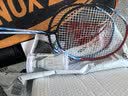 尤尼克斯（YONEX）羽毛球拍全碳素弓箭对拍套装比赛5U轻量ARC5I附手胶拍包尼龙球 实拍图