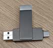 ThinkPad联想Thinkbook 64GB Type-C USB3.1 U盘 读速150MB/s 手机电脑 双接口 u盘办公商务优盘 BU100 实拍图