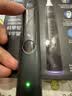 飞利浦（PHILIPS）【教师节礼物】声波电动牙刷钻石3系Pro 5倍洁齿 智能屏爆灯反馈灯环过压提醒 HX5282/01黑 实拍图