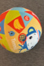 费雪（Fisher-Price）儿童玩具球宝宝小皮球拍拍球38cm(黄色含打气筒)生日礼物礼品 实拍图