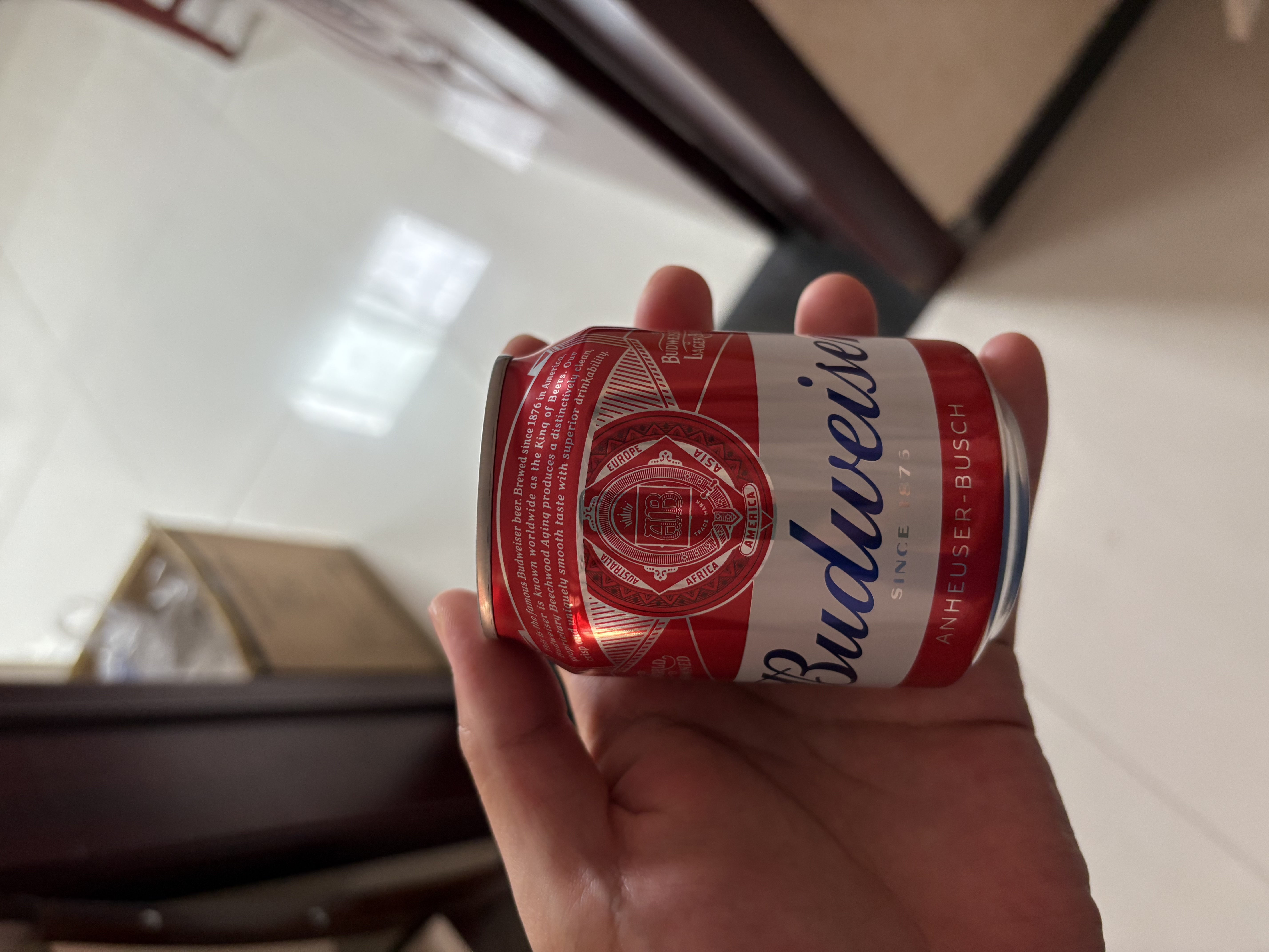 百威啤酒mini红罐淡色拉格255ml*24小罐整箱装京东自营喜酒中秋送礼 实拍图