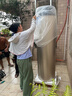 海尔（Haier）双变频空气能热水器200升超一级能效省电80℃高水温家用全屋净水洗商用热泵源电热水器以旧换新装 200升内置循环零冷水【FOF净水洗】 定频 带电辅热 实拍图