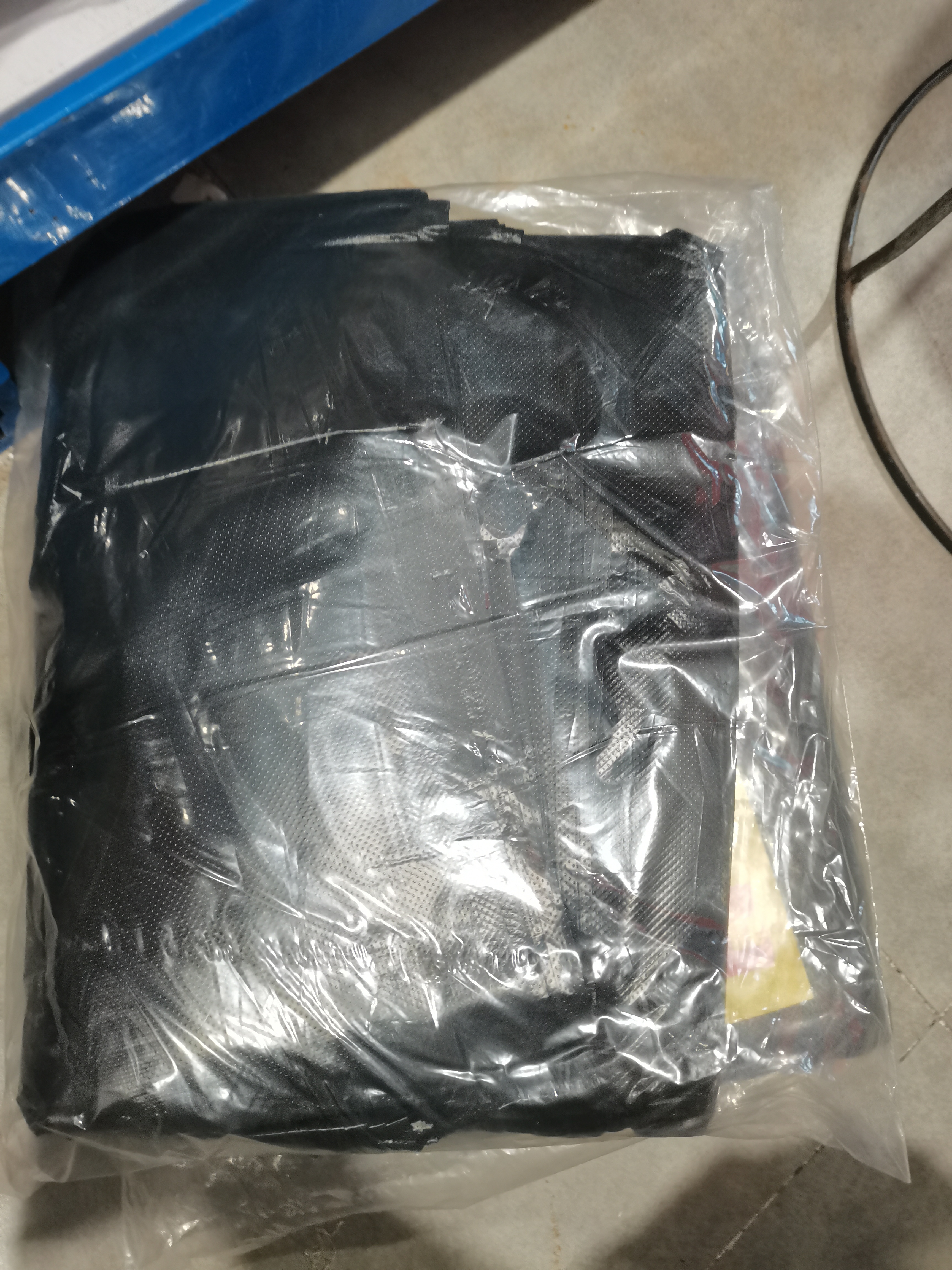 利得平口垃圾袋黑色100*110cm50只双面3丝特大号加厚物业保洁垃圾袋 实拍图