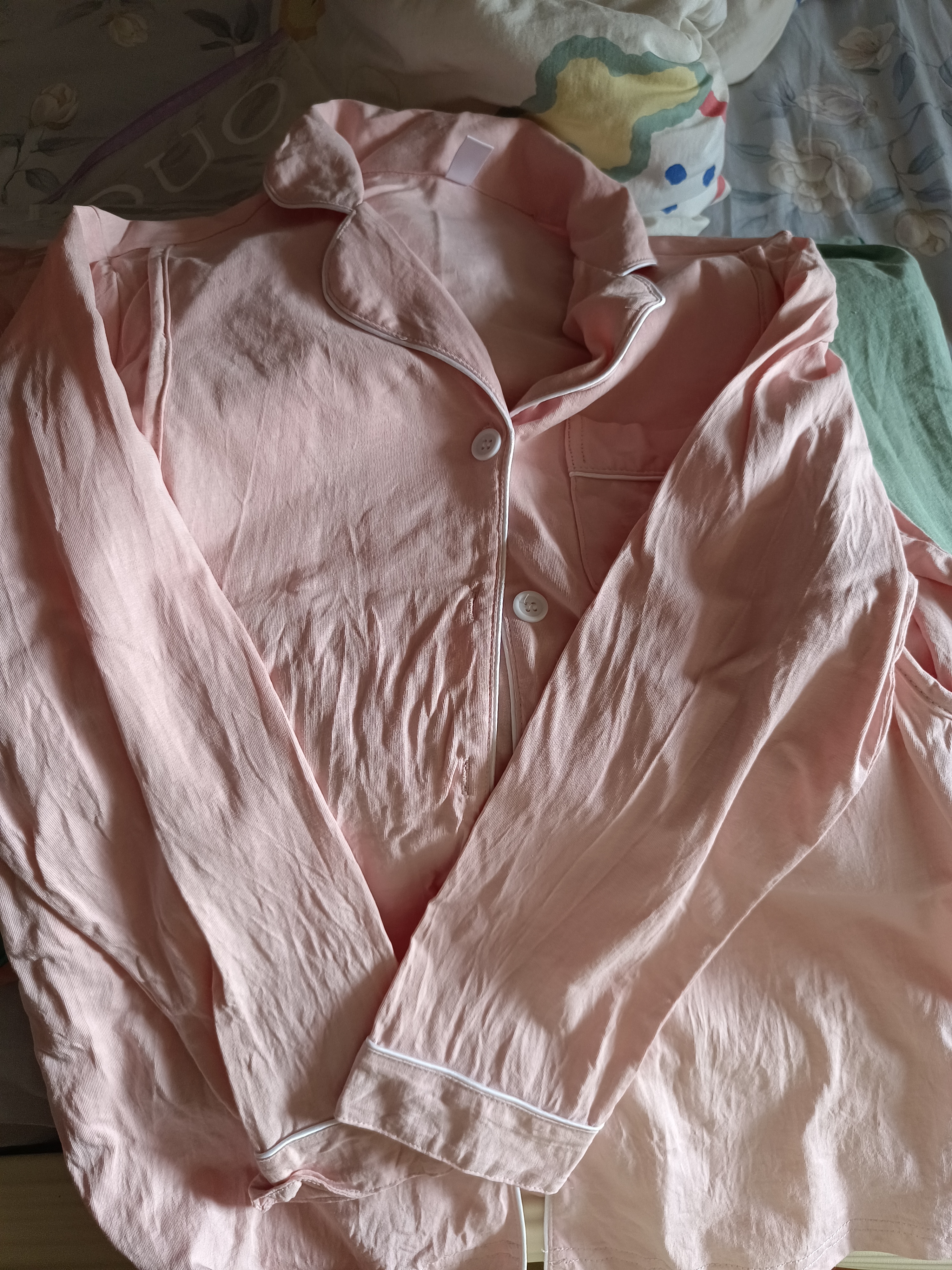 已朵月子服纯棉长袖产后哺乳孕妇睡衣女100%全棉开衫喂奶家居服套装 实拍图