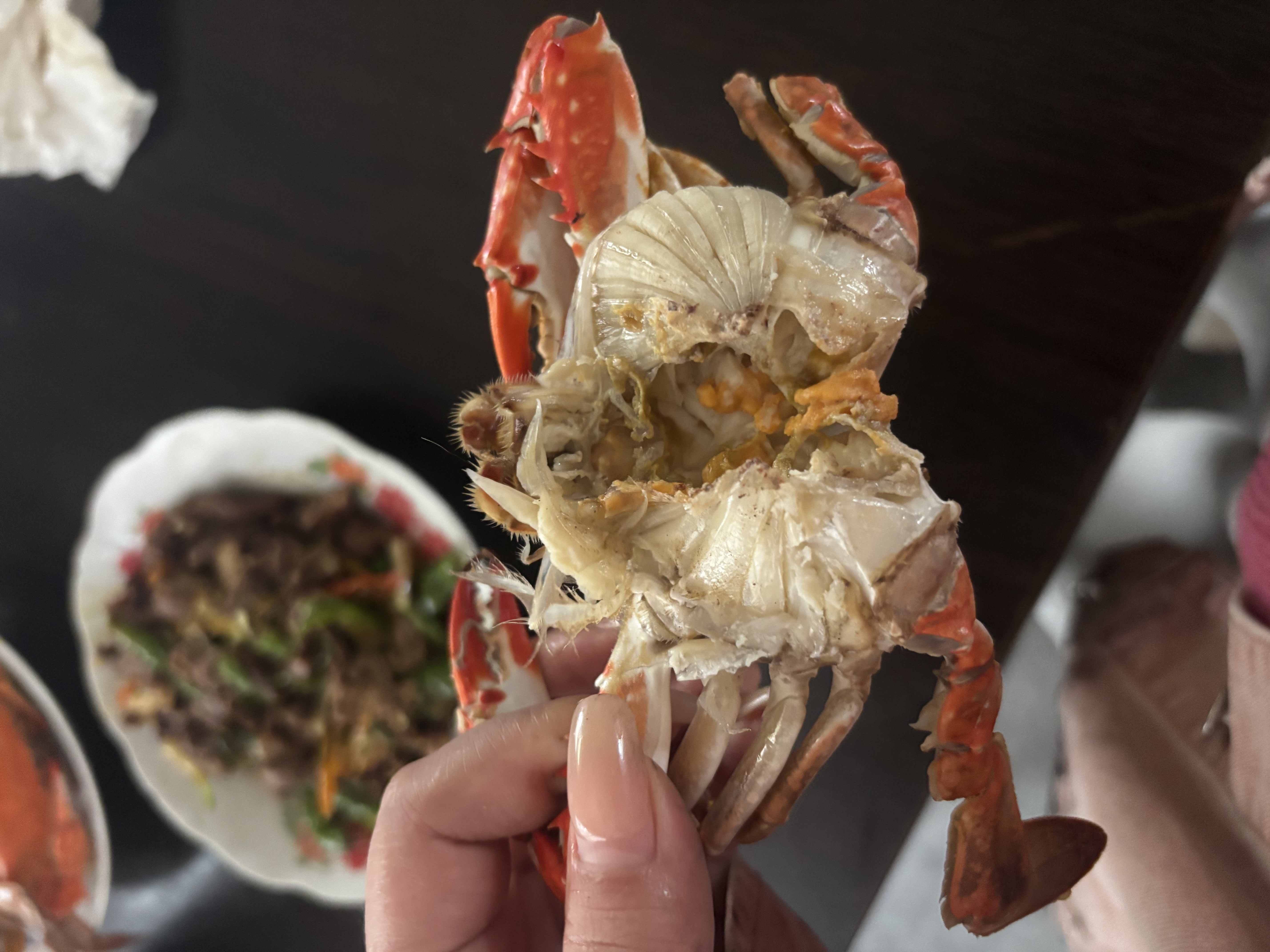 【冷冻】至鲜梭子蟹2.6斤/10-12只净重整只液氮无包冰新鲜吕四螃蟹2-3两/只生鲜 实拍图