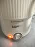 苏泊尔（SUPOR）便携式烧水壶电水壶可折叠0.8L 旅行出差冲奶电热水壶学生304不锈钢泡面杯 SW-08J01 实拍图