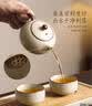 尚言坊汝窑功夫茶具整套带茶盘一人用陶瓷高档家用泡茶茶杯茶壶器具套装 实拍图